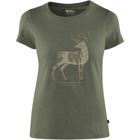 Fjällräven Deer Print női póló